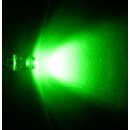 Grüne LED 5mm, 7.200mcd @30°, YOLDAL YM-G5N30