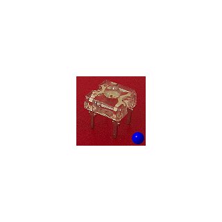 High-Power 3chip-SuperFlux-LED blau, 3.000mcd, 80