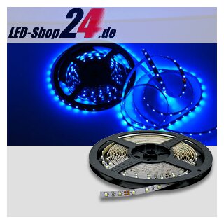 wasserdichter LED-Streifen blau 12V IP54 - 220 Lumen/m
