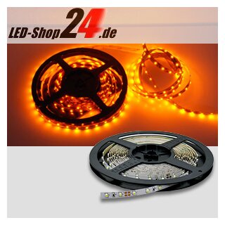 wasserdichter LED-Streifen gelb 12V IP54 - 300 Lumen/m